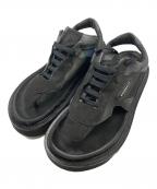 ROMBAUTロンバート）の古着「トラックソールサンダル」｜ブラック