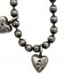 中古・古着 ALICE BLACK (アリス ブラック) リトルハートボールチェーンチョーカー：10000円