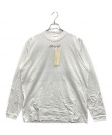 MARNI（マルニ）の古着「プリントロングスリーブカットソー」｜ホワイト