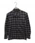 LOUIS VUITTON（ルイ ヴィトン）の古着「モノグラムチェックシャツ」｜グレー