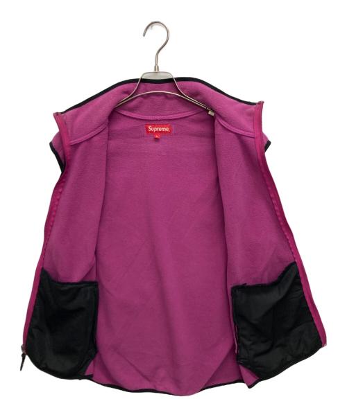 SUPREME（シュプリーム）Supreme (シュプリーム) Polartec Fleece Vest ショッキングピンク サイズ:SIZE　Mの古着・服飾アイテム