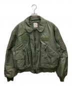 MILITARYミリタリー）の古着「CWU-45 P フライトジャケット」｜オリーブ