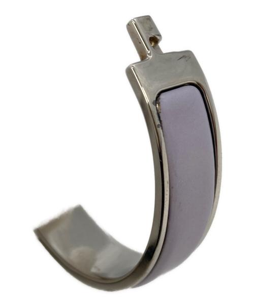 HERMES（エルメス）HERMES (エルメス) クリックH バングル パープルの古着・服飾アイテム