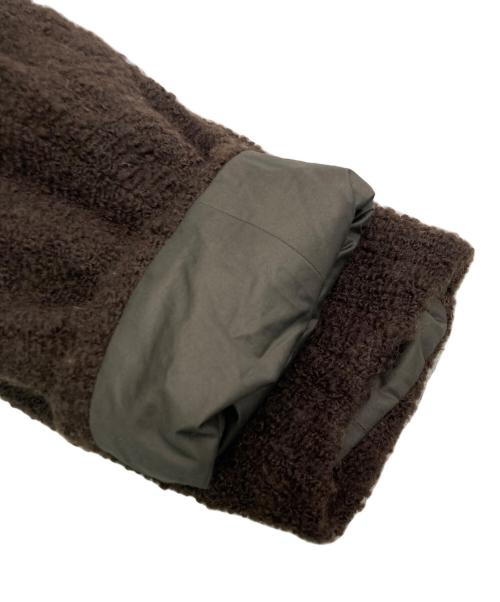 babaghuri（ババグーリ）babaghuri (ババグーリ) リバーシブルウールコート ブラウン サイズ:SIZE Lの古着・服飾アイテム