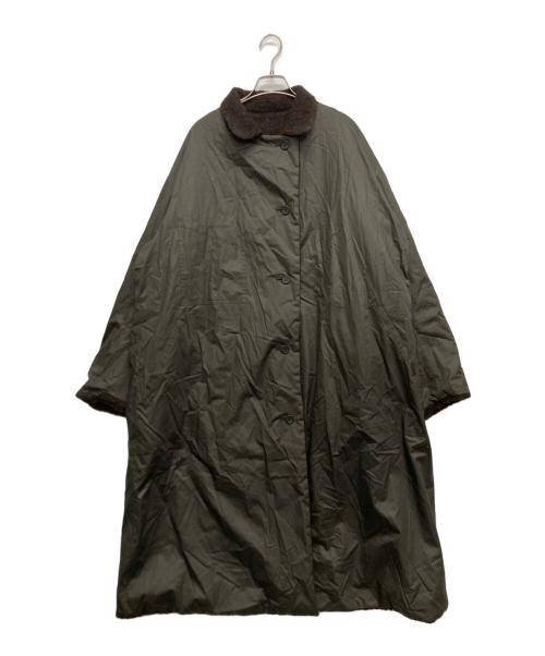 babaghuri（ババグーリ）babaghuri (ババグーリ) リバーシブルウールコート ブラウン サイズ:SIZE Lの古着・服飾アイテム