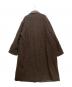 babaghuri (ババグーリ) リバーシブルウールコート ブラウン サイズ:SIZE L：18000円