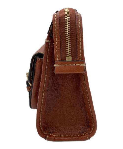 Chloe（クロエ）Chloe (クロエ) SMALL POUCH ブラウンの古着・服飾アイテム
