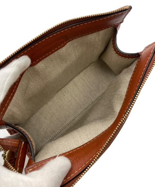 Chloe（クロエ）Chloe (クロエ) SMALL POUCH ブラウンの古着・服飾アイテム