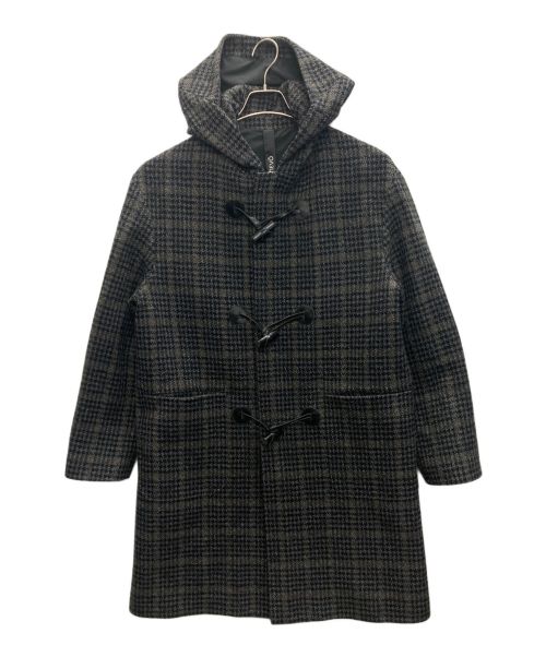 HEVO（イーヴォ）HEVO (イーヴォ) MONTEPARANOウールナイロン ダッフルコート ブラック サイズ:SIZE 48の古着・服飾アイテム