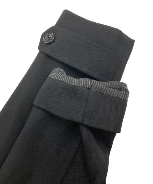 HUGO BOSS（ヒューゴ ボス）HUGO BOSS (ヒューゴ ボス) トレンチコート ブラック サイズ:SIZE UK52の古着・服飾アイテム