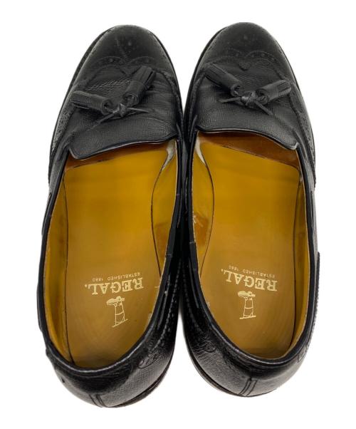REGAL（リーガル）REGAL (リーガル) タッセルローファー ブラック サイズ:26の古着・服飾アイテム