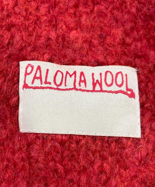 PALOMAWOOL（パロマウール）PALOMAWOOL (パロマウール) マフラー レッドの古着・服飾アイテム