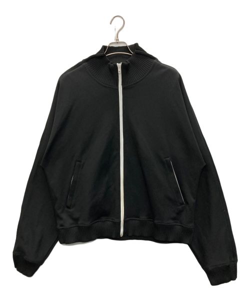 Maison Margiela（メゾンマルジェラ）Maison Margiela (メゾンマルジェラ) Contrast Zip Track Jacket ブラック サイズ:SIZE 50の古着・服飾アイテム