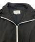中古・古着 Maison Margiela (メゾンマルジェラ) Contrast Zip Track Jacket ブラック サイズ:SIZE 50：38000円