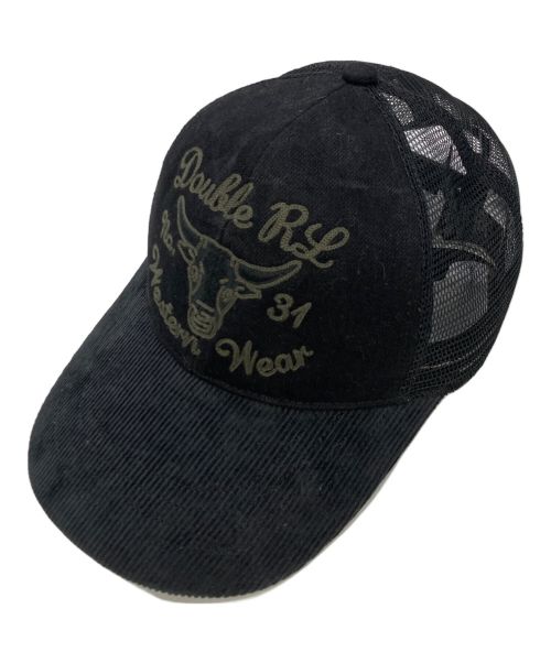 RRL（ダブルアールエル）RRL (ダブルアールエル) メッシュキャップ ブラック サイズ:SIZE Freeの古着・服飾アイテム