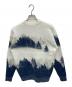 F/CE. (エフシーイー) MISTY LANDSCAPE KNIT ホワイト×ブルー サイズ:SIZE S：6000円