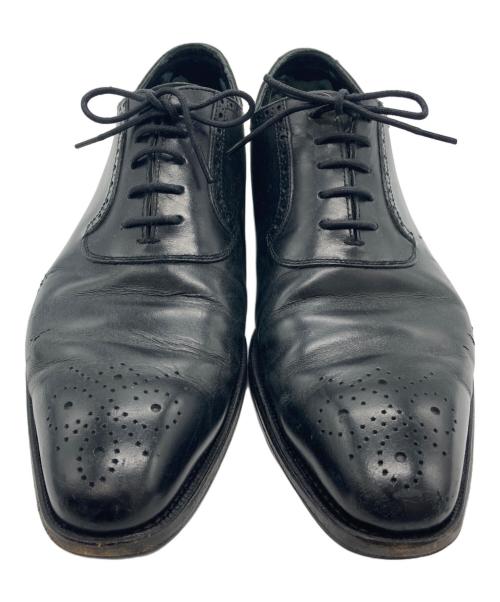 SHETLAND FOX（シェットランドフォックス）SHETLAND FOX (シェットランドフォックス) Glasgow ドレスシューズ ブラック サイズ:7の古着・服飾アイテム