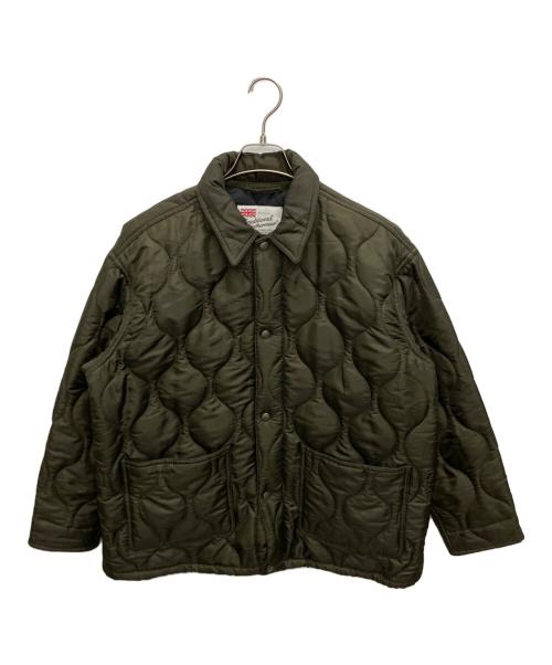 Traditional Weatherwear（トラディショナルウェザーウェア）Traditional Weatherwear (トラディショナルウェザーウェア) Union cover 201 quilt EX.UAGLR カーキ サイズ:SIZE 38の古着・服飾アイテム