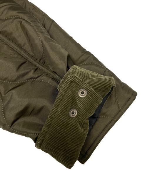Traditional Weatherwear（トラディショナルウェザーウェア）Traditional Weatherwear (トラディショナルウェザーウェア) Union cover 201 quilt EX.UAGLR カーキ サイズ:SIZE 38の古着・服飾アイテム