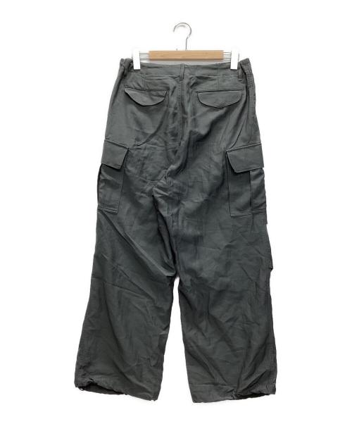 Graphpaper（グラフペーパー）Graphpaper (グラフペーパー) Wool Cupro Military Cargo Pants グレー サイズ:1の古着・服飾アイテム