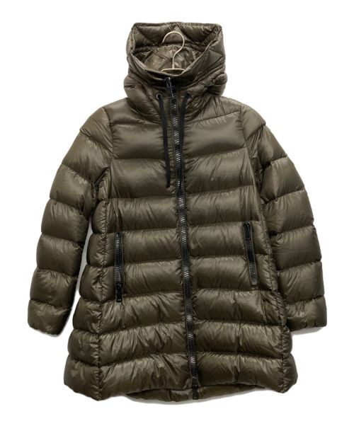 MONCLER（モンクレール）MONCLER (モンクレール) SUYENダウンジャケット カーキ サイズ:SIZE 0の古着・服飾アイテム