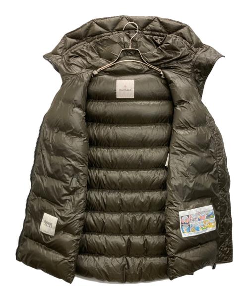 MONCLER（モンクレール）MONCLER (モンクレール) SUYENダウンジャケット カーキ サイズ:SIZE 0の古着・服飾アイテム