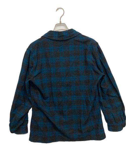 PENDLETON（ペンドルトン）PENDLETON (ペンドルトン) チェックテーラードジャケット ネイビー サイズ:SIZE Sの古着・服飾アイテム