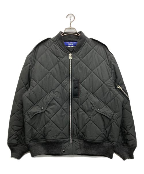 JUNYA WATANABE MAN（ジュンヤワタナベマン）JUNYA WATANABE MAN (ジュンヤワタナベマン) ナイロンリップストップキルティング ジャケット グレー サイズ:Mの古着・服飾アイテム