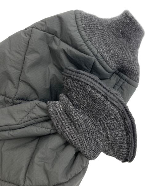 JUNYA WATANABE MAN（ジュンヤワタナベマン）JUNYA WATANABE MAN (ジュンヤワタナベマン) ナイロンリップストップキルティング ジャケット グレー サイズ:Mの古着・服飾アイテム