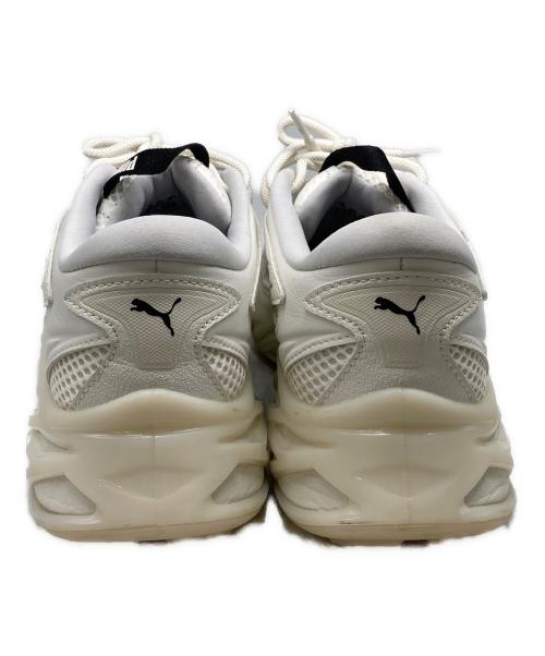 PUMA（プーマ）PUMA (プーマ) エキゾテック ニトロ スニーカー ホワイト サイズ:27.5cmの古着・服飾アイテム