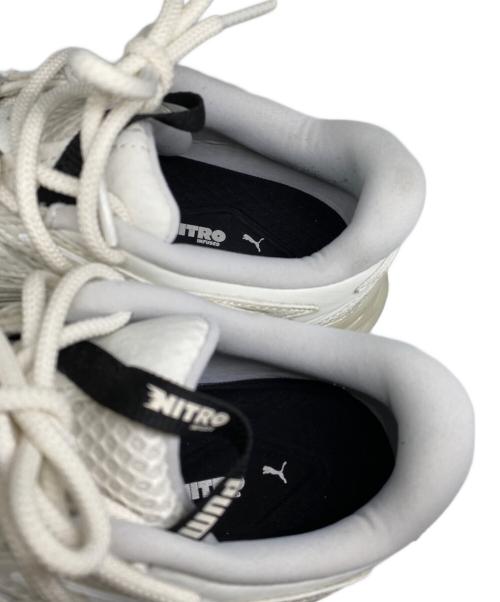 PUMA（プーマ）PUMA (プーマ) エキゾテック ニトロ スニーカー ホワイト サイズ:27.5cmの古着・服飾アイテム
