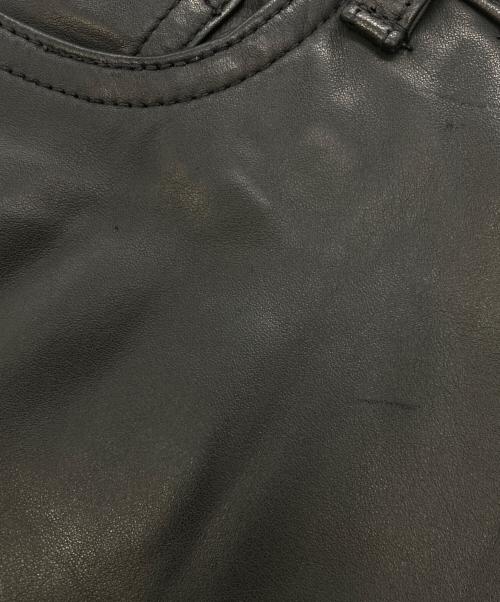 OLD GAP（オールドギャップ）OLD GAP (オールドギャップ) レザーパンツ ブラック サイズ:SIZE 31の古着・服飾アイテム