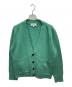 STUDIO NICHOLSON（スタジオ ニコルソン）の古着「5Gラムウール ニットカーディガン」｜グリーン