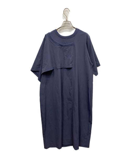 SUM1 STYLE（スミスタイル）SUM1 STYLE (スミスタイル) フェイクレイヤードワンピース スカイブルー サイズ:FREEの古着・服飾アイテム