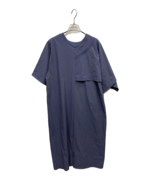 SUM1 STYLE（スミスタイル）SUM1 STYLE (スミスタイル) フェイクレイヤードワンピース スカイブルー サイズ:FREEの古着・服飾アイテム