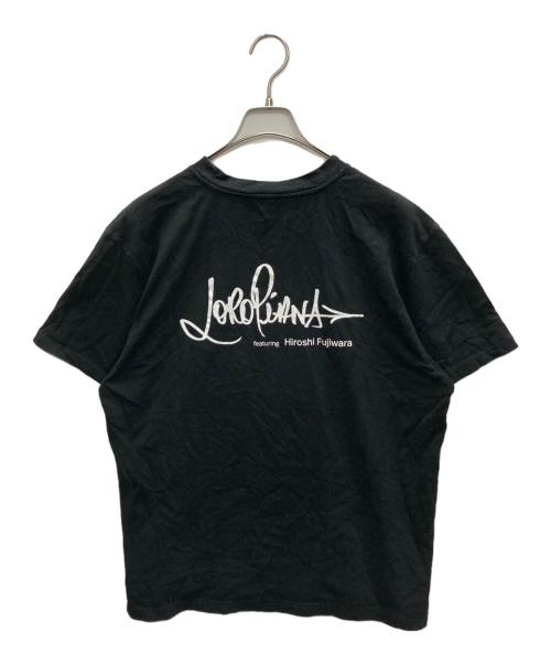 LORO PIANA（ロロピアーナ）LORO PIANA (ロロピアーナ) HIROSHI FUJIWARA (ヒロシ フジワラ) プリントカットソー ブラック サイズ:SIZE Lの古着・服飾アイテム
