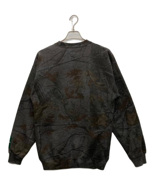 OTTO958（オット958）OTTO958 (オット958) FIFTH GENERAL STORE (フィフスジェネラルストア) Crewneck Sweatshirts グレー×ブラウン サイズ:SIZE Lの古着・服飾アイテム