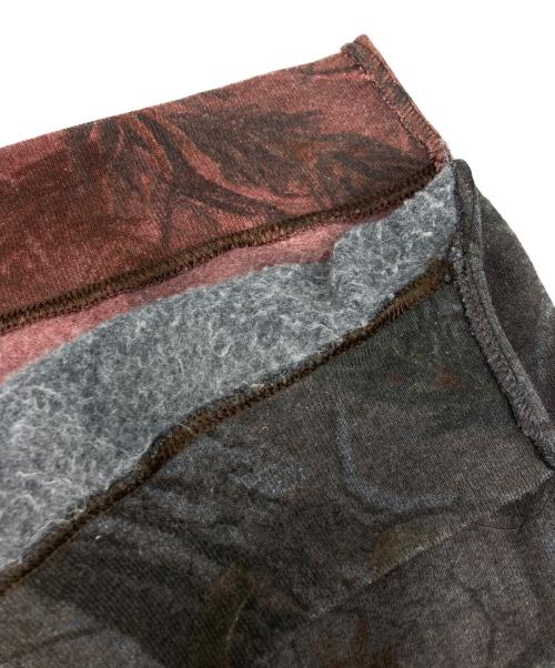 OTTO958（オット958）OTTO958 (オット958) FIFTH GENERAL STORE (フィフスジェネラルストア) Crewneck Sweatshirts グレー×ブラウン サイズ:SIZE Lの古着・服飾アイテム