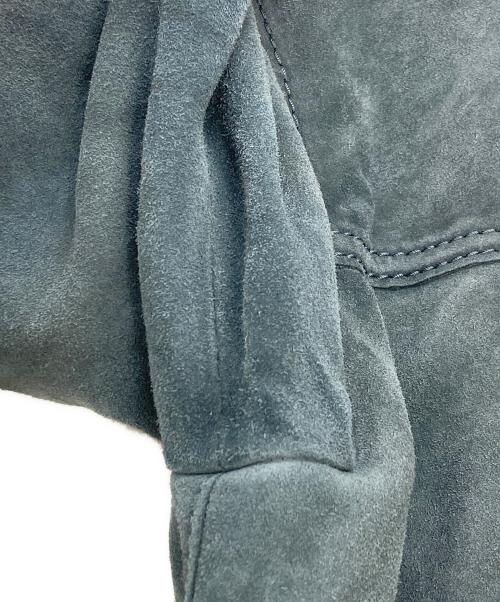 COACH（コーチ）COACH (コーチ) スウェードトラッカージャケット ブルー サイズ:SIZE 44の古着・服飾アイテム