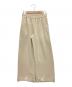 MARK KENLY DOMINO TAN（マークケンリードミノタン）の古着「PALMIRA CREPE GEORGETTE PANTS」｜ベージュ