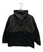 Y(dot) BY NORDISK×AP STUDIOワイドット バイ ノルディスク×エーピーストゥディオ）の古着「別注スタンドカラーフリースジャケット」｜ブラック