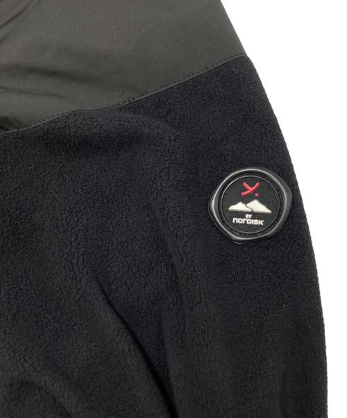 Y(dot) BY NORDISK（ワイドット バイ ノルディスク）Y(dot) BY NORDISK (ワイドット バイ ノルディスク) AP STUDIO (エーピーストゥディオ) 別注スタンドカラーフリースジャケット ブラック サイズ:SIZE Mの古着・服飾アイテム