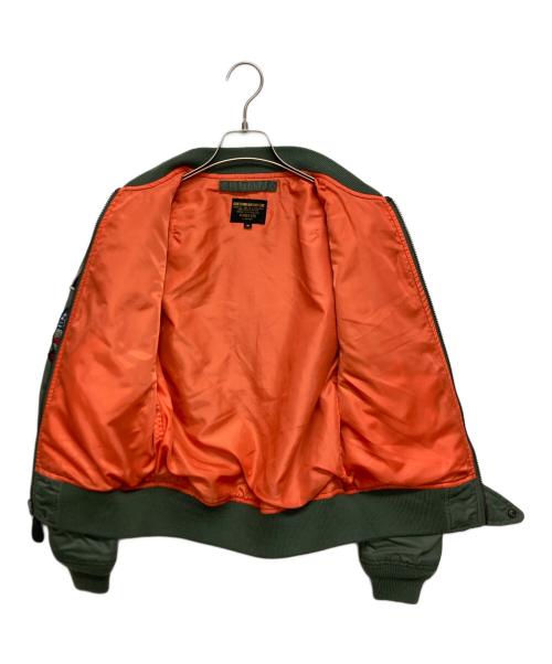 AVIREX（アヴィレックス）AVIREX (アヴィレックス) L-2Bワッペンフライトジャケット オリーブ サイズ:SIZE Mの古着・服飾アイテム