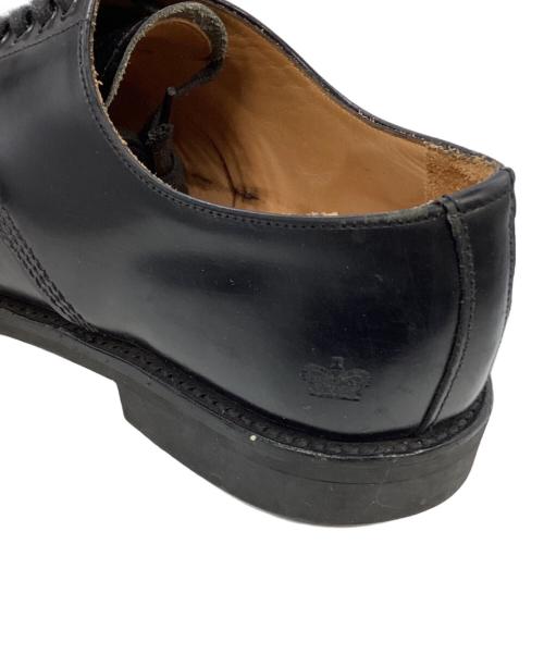 SANDERS（サンダース）SANDERS (サンダース) Military Derby Shoe ブラック サイズ:7の古着・服飾アイテム