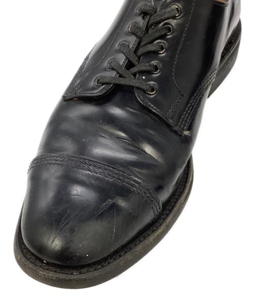 SANDERS（サンダース）SANDERS (サンダース) Military Derby Shoe ブラック サイズ:7の古着・服飾アイテム