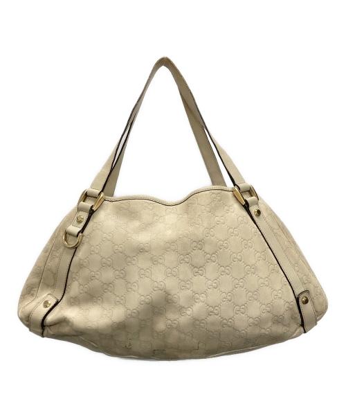 GUCCI（グッチ）GUCCI (グッチ) アビーGG トートバッグ ベージュの古着・服飾アイテム