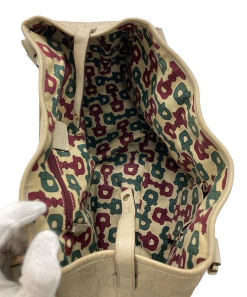 GUCCI（グッチ）GUCCI (グッチ) アビーGG トートバッグ ベージュの古着・服飾アイテム