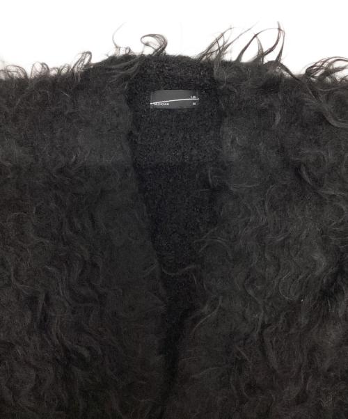 LAD MUSICIAN（ラッドミュージシャン）LAD MUSICIAN (ラッドミュージシャン) LOOP YARN SHAGGY CARDIGAN ブラック サイズ:SIZE 44の古着・服飾アイテム