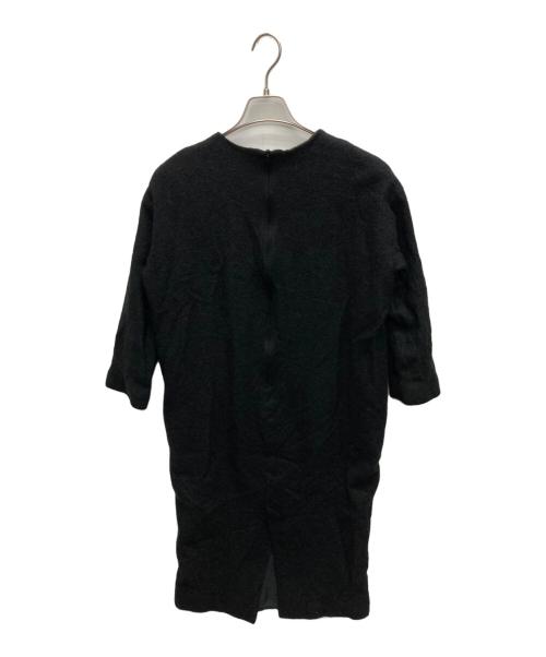 wirrow（ウィロウ）wirrow (ウィロウ) ウールワンピース ブラック サイズ:SIZE　1の古着・服飾アイテム