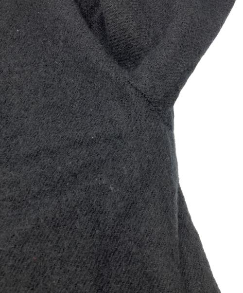 wirrow（ウィロウ）wirrow (ウィロウ) ウールワンピース ブラック サイズ:SIZE　1の古着・服飾アイテム